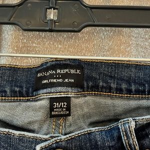 Banana Republic Boyfriend Crop Jeans